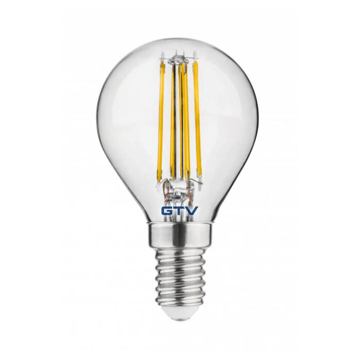 Źródło światła LED, FILAMENT, G45, 4000K, E14, 4W, 4401m,AC220-240V/ 50-60Hz, RA>80, 360°