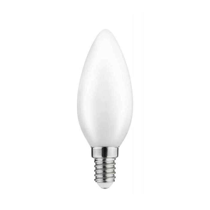 Źródło światła LED,FILAMENT MLECZNY, C35, 4000K, E14, 4W, 420lm, AC220-240V/50-60Hz, RA>80, 360°